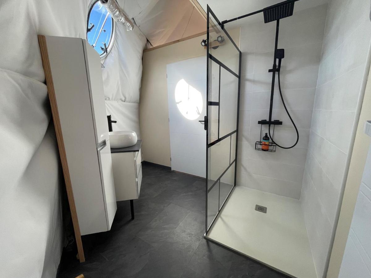 Bulle De L'Escale Coconing Avec Jacuzzi Privatif Villa Durban-Corbieres Exterior photo